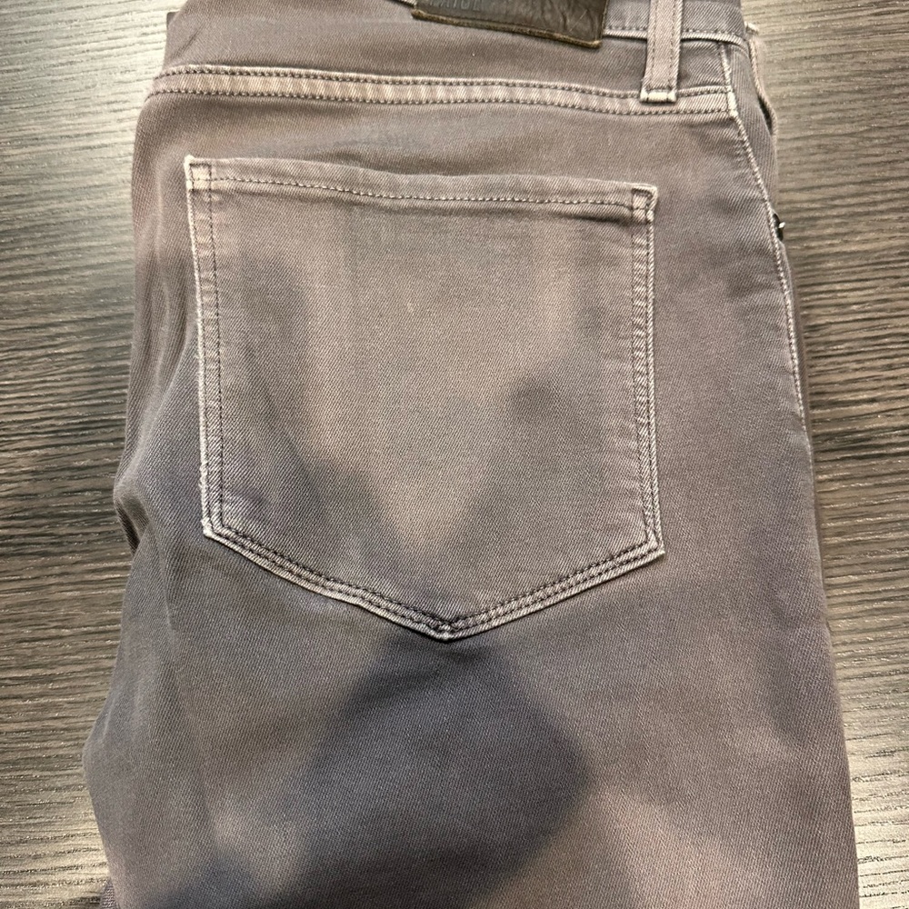 PAIGE Charcoal Denim Jeans